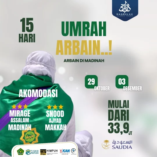 Paket Umrah Arbain Madinah